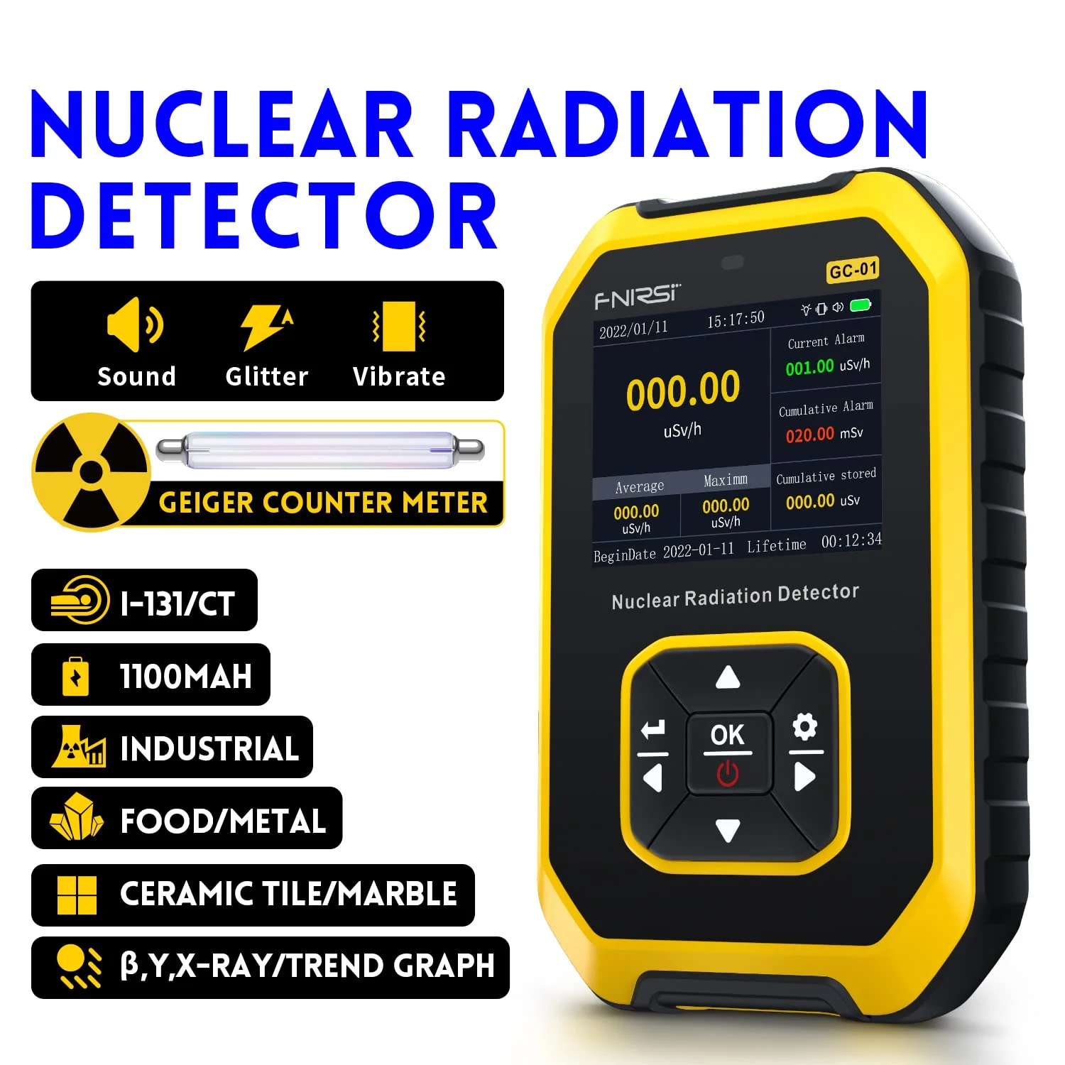 🔥Hot Sale - 🔥Specialized nuclear radiation detection equipment