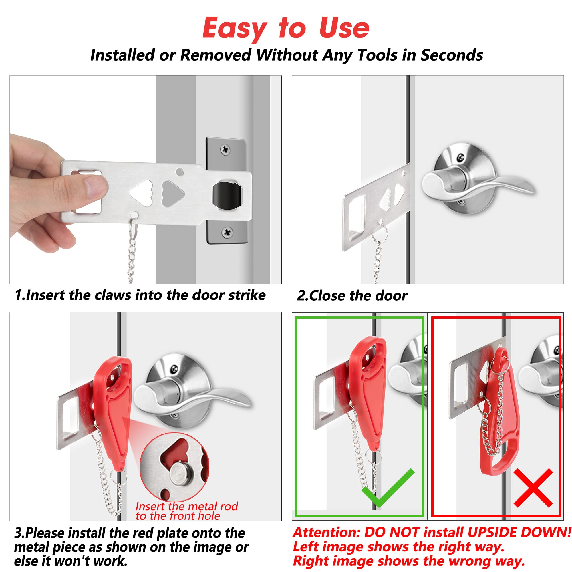 Portable Door Lock 