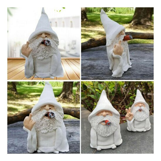 Garden Gnome Resin Statue