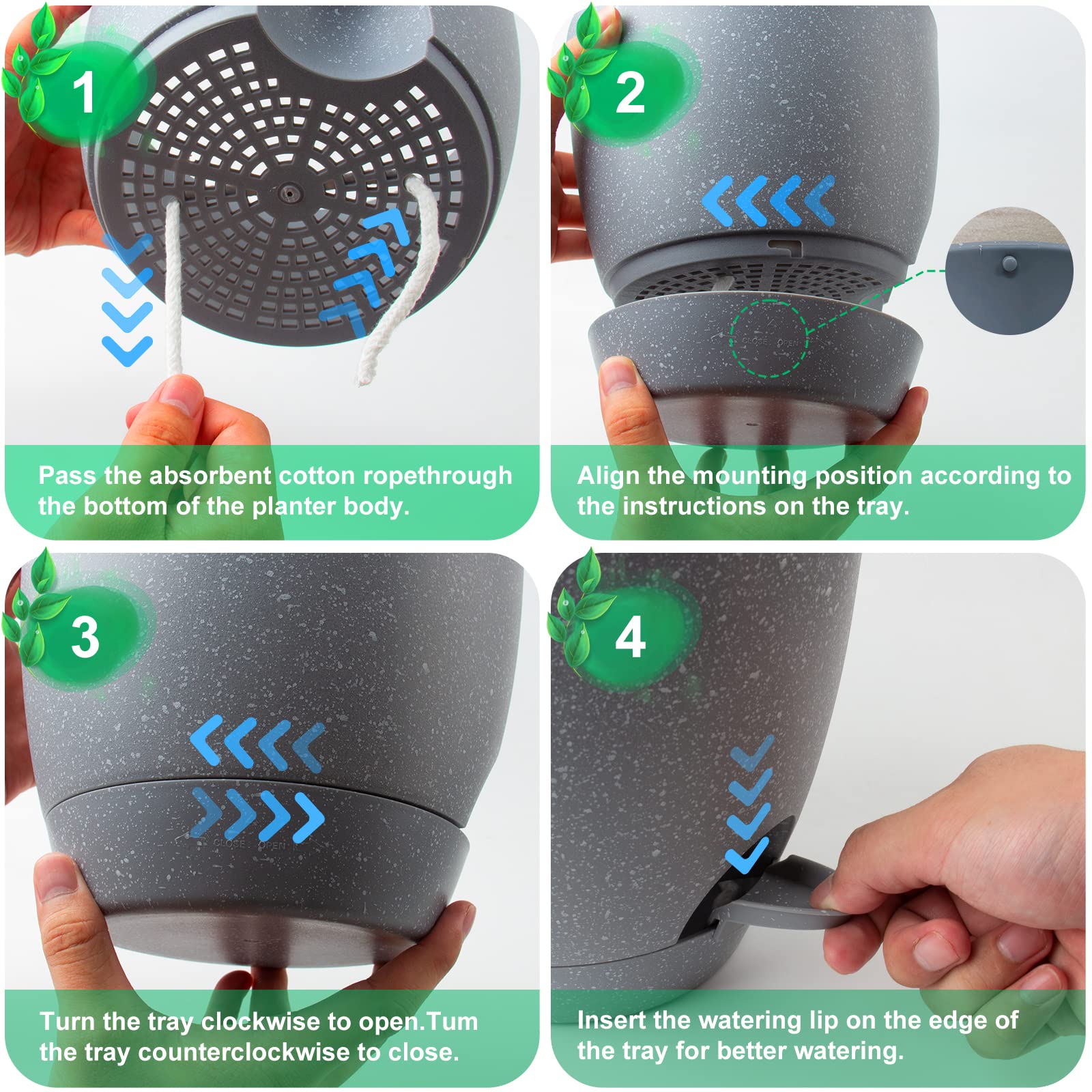 Self Watering Plant Pots