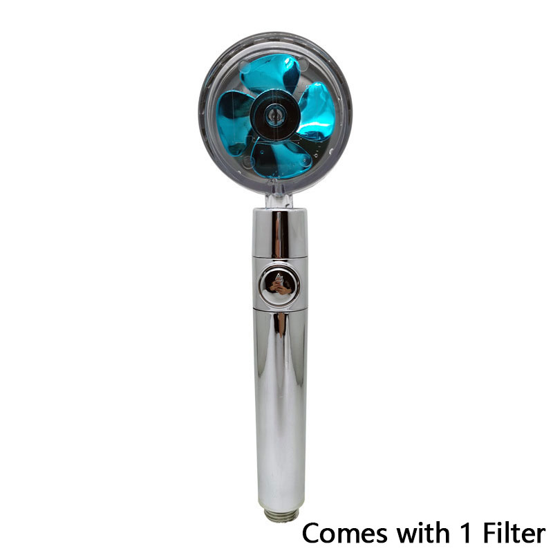 360° Swivel Turbo Shower Head