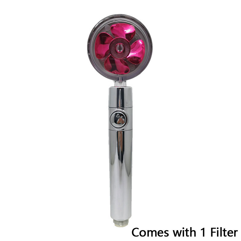 360° Swivel Turbo Shower Head