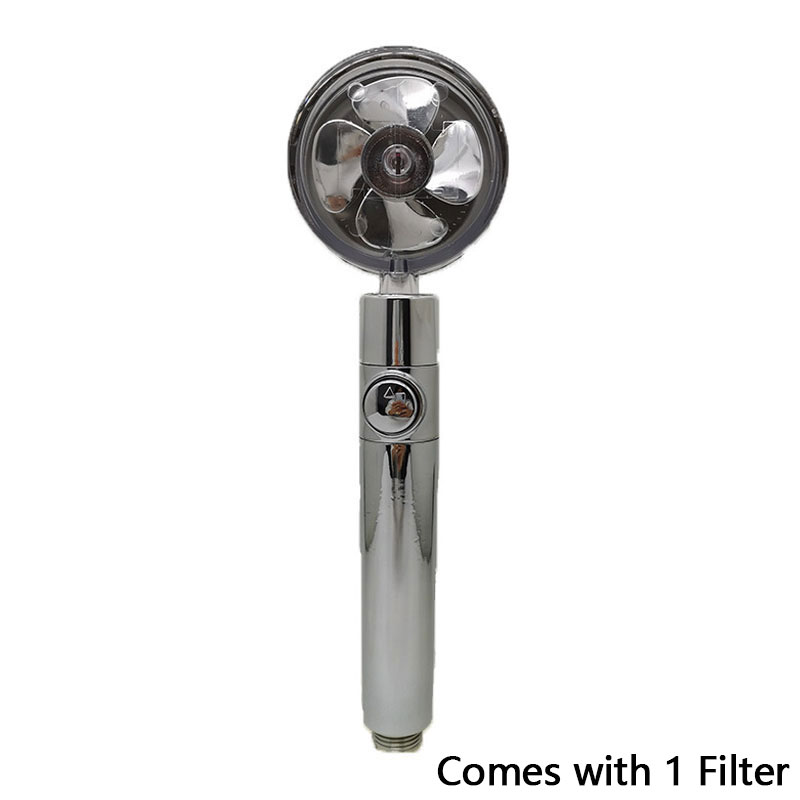360° Swivel Turbo Shower Head