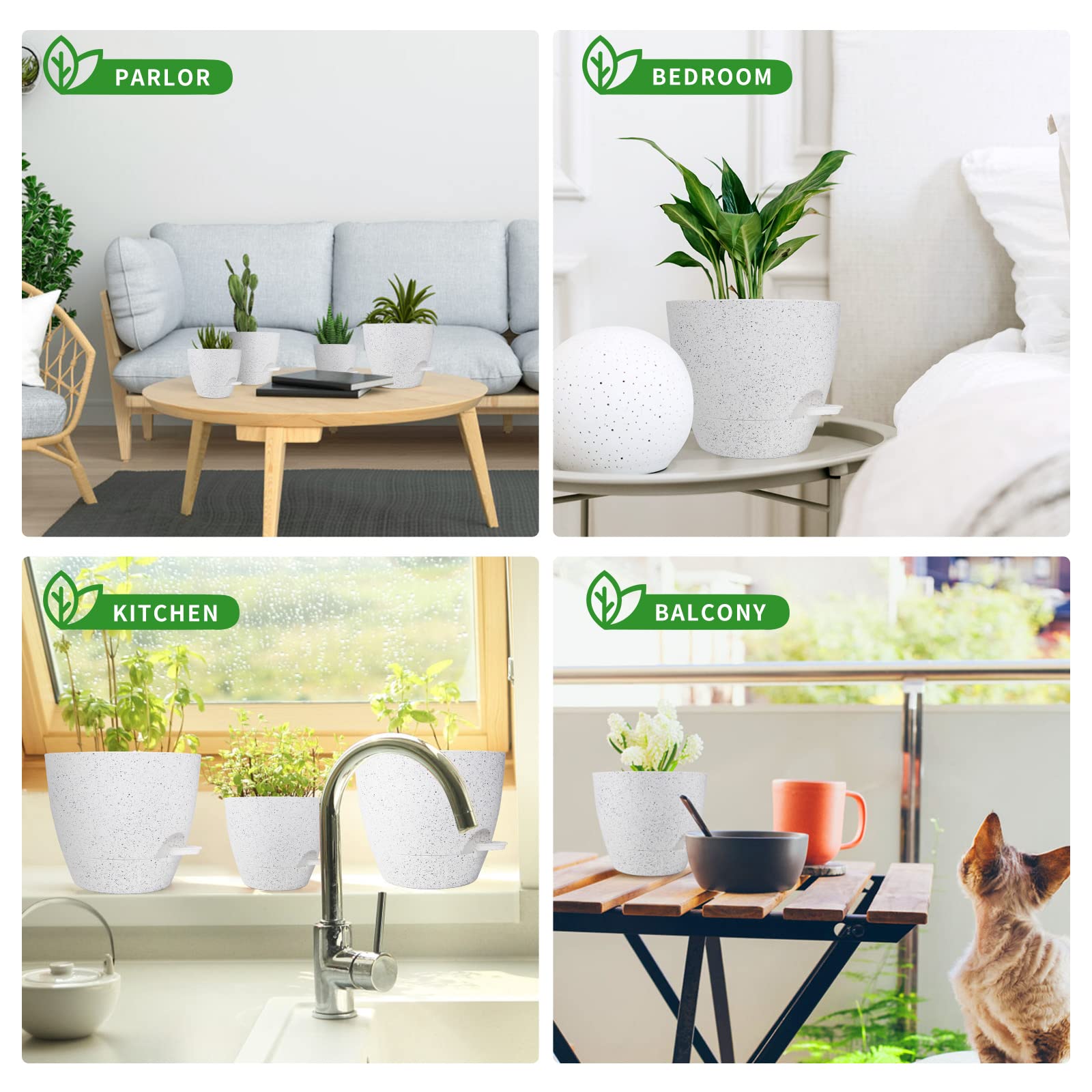 Self Watering Plant Pots