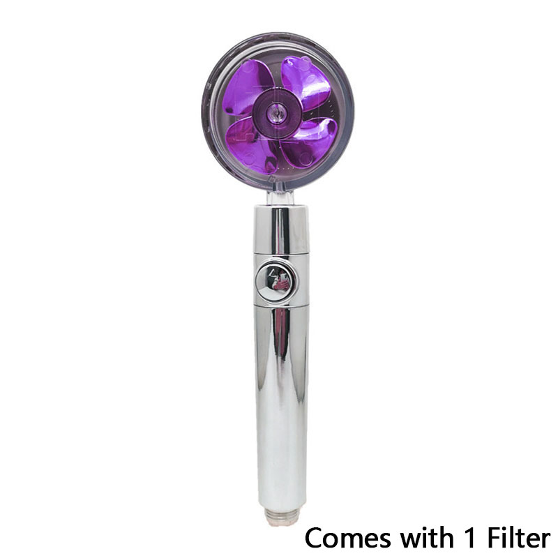 360° Swivel Turbo Shower Head