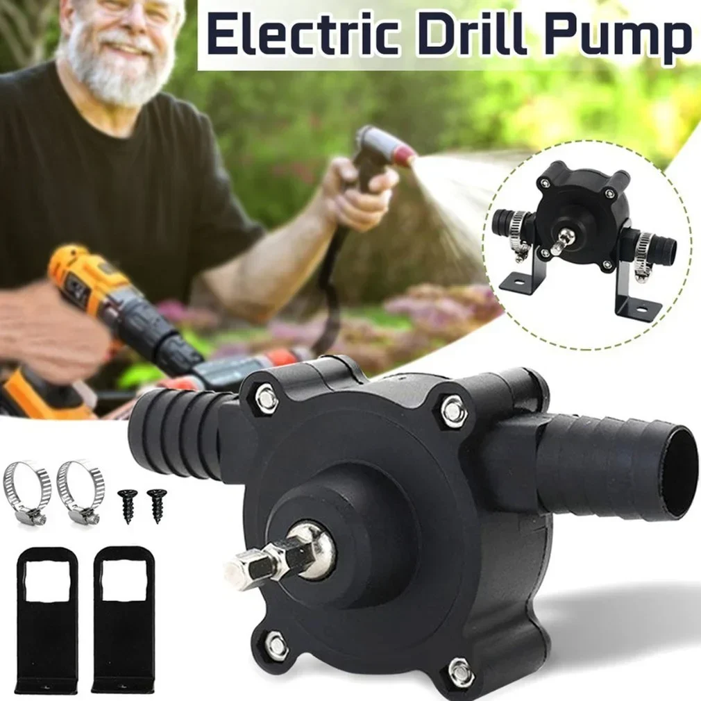 Hand Electric Drill Drive Self Priming Water Transfer Pump