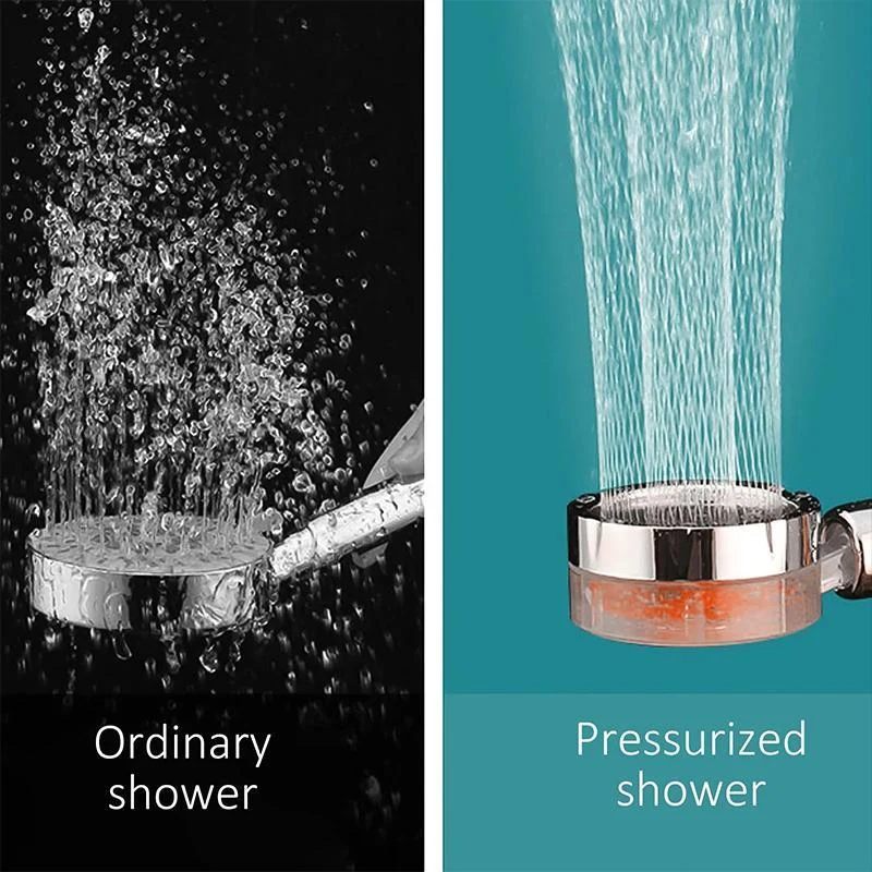 360° Swivel Turbo Shower Head