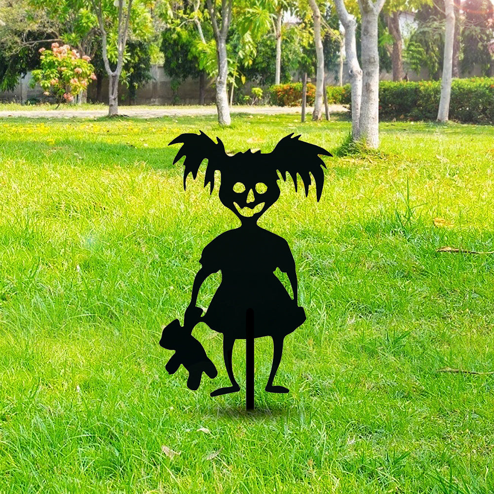 Cute Ghost Zombies - Metal Art