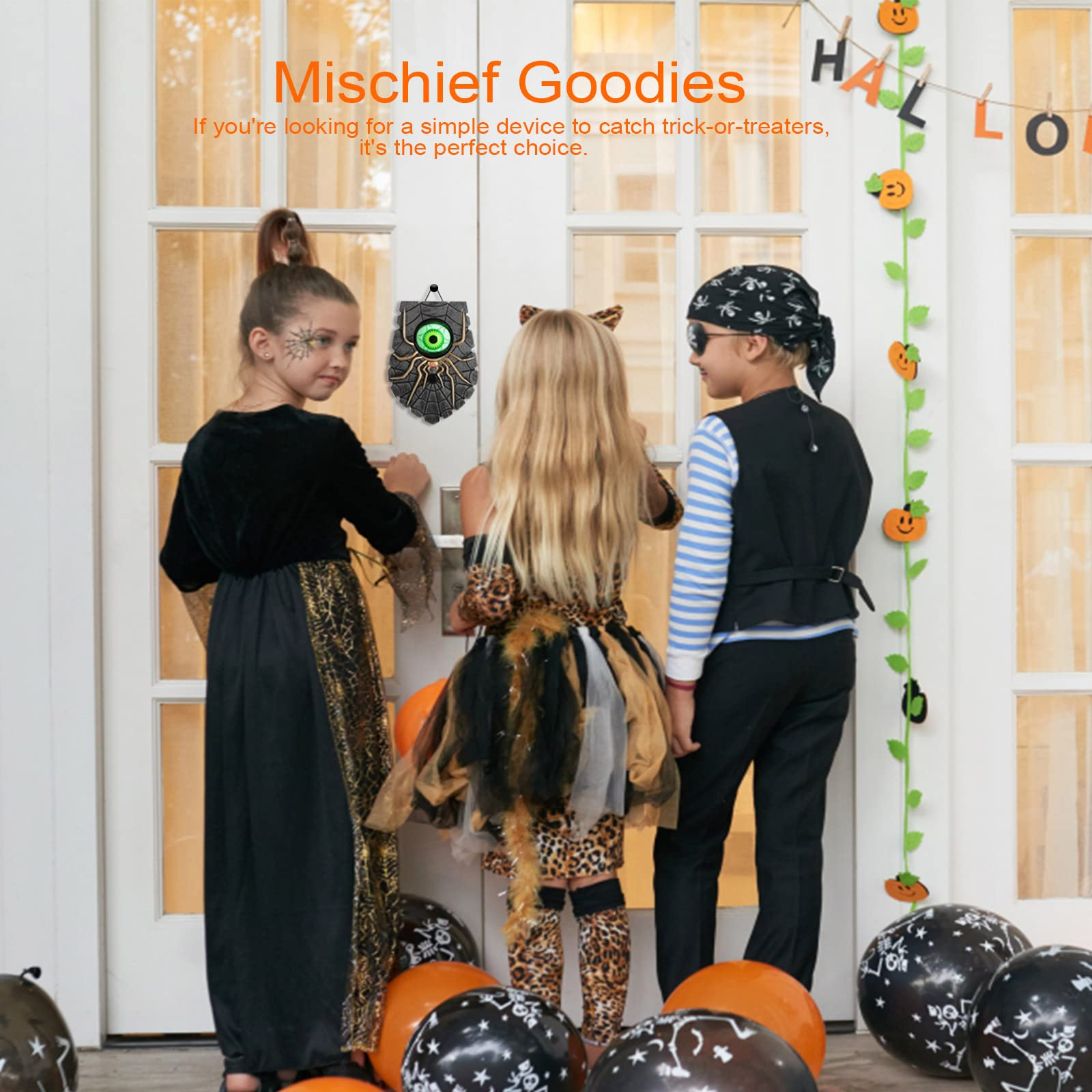 Halloween Decoration Spider Doorbell