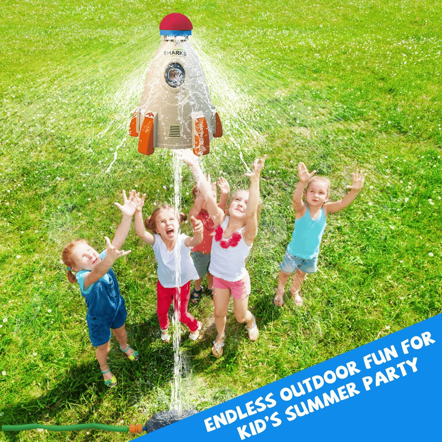 Space Rocket Sprinkler