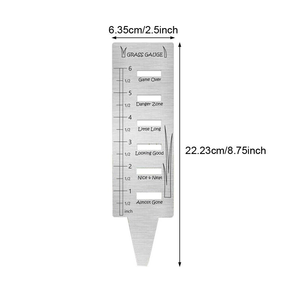 Grass Gauge - Lawn Cutting Guide