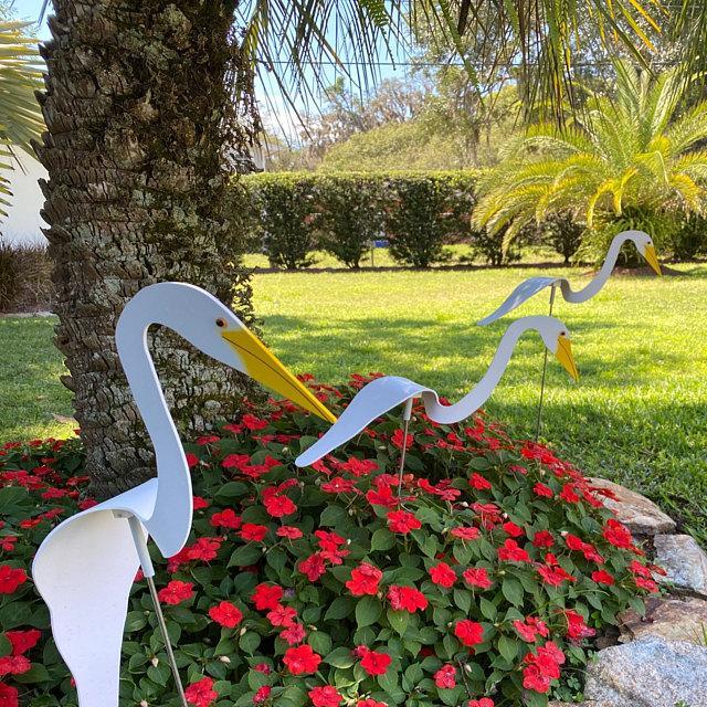 Swirl Bird-a whimsical and dynamic bird that spins with the slight garden breeze