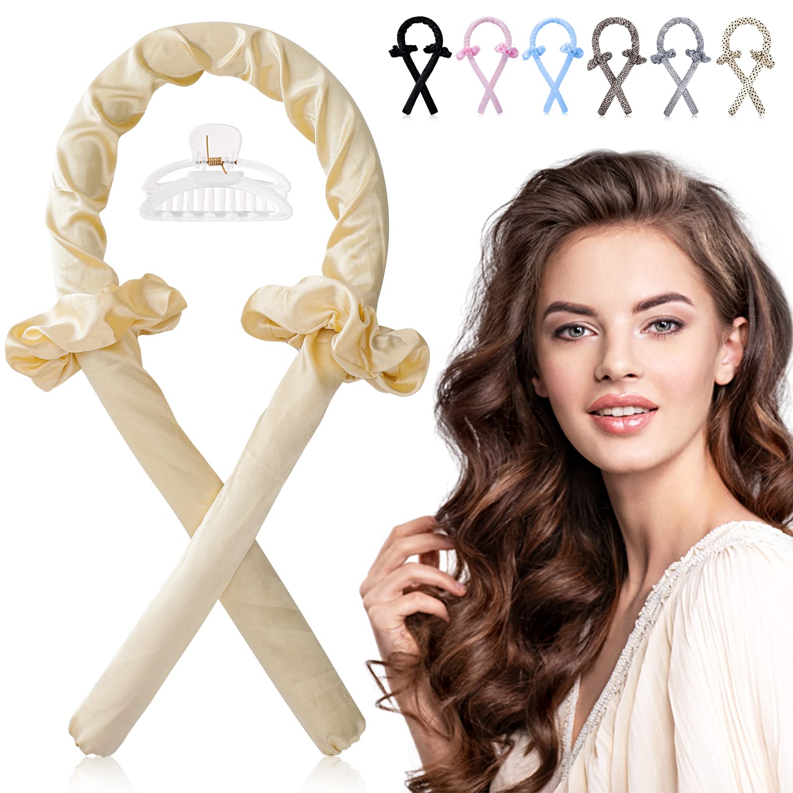 Heatless Curling Rod Headband