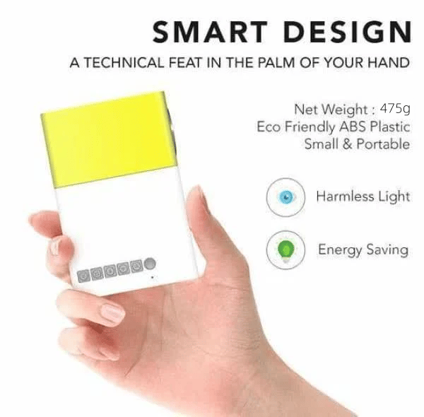 Mini HD Portable Projector【Strong performance】