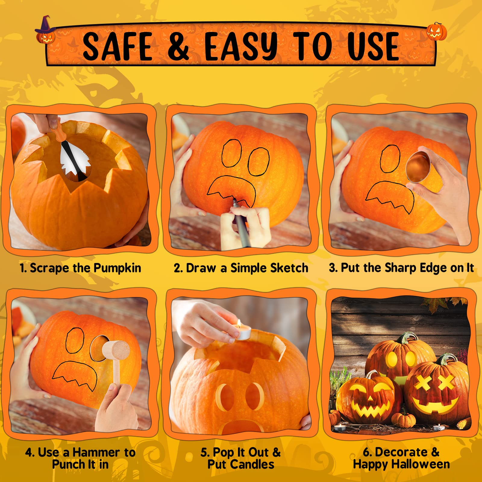 Halloween Pumpkin Carving Kit