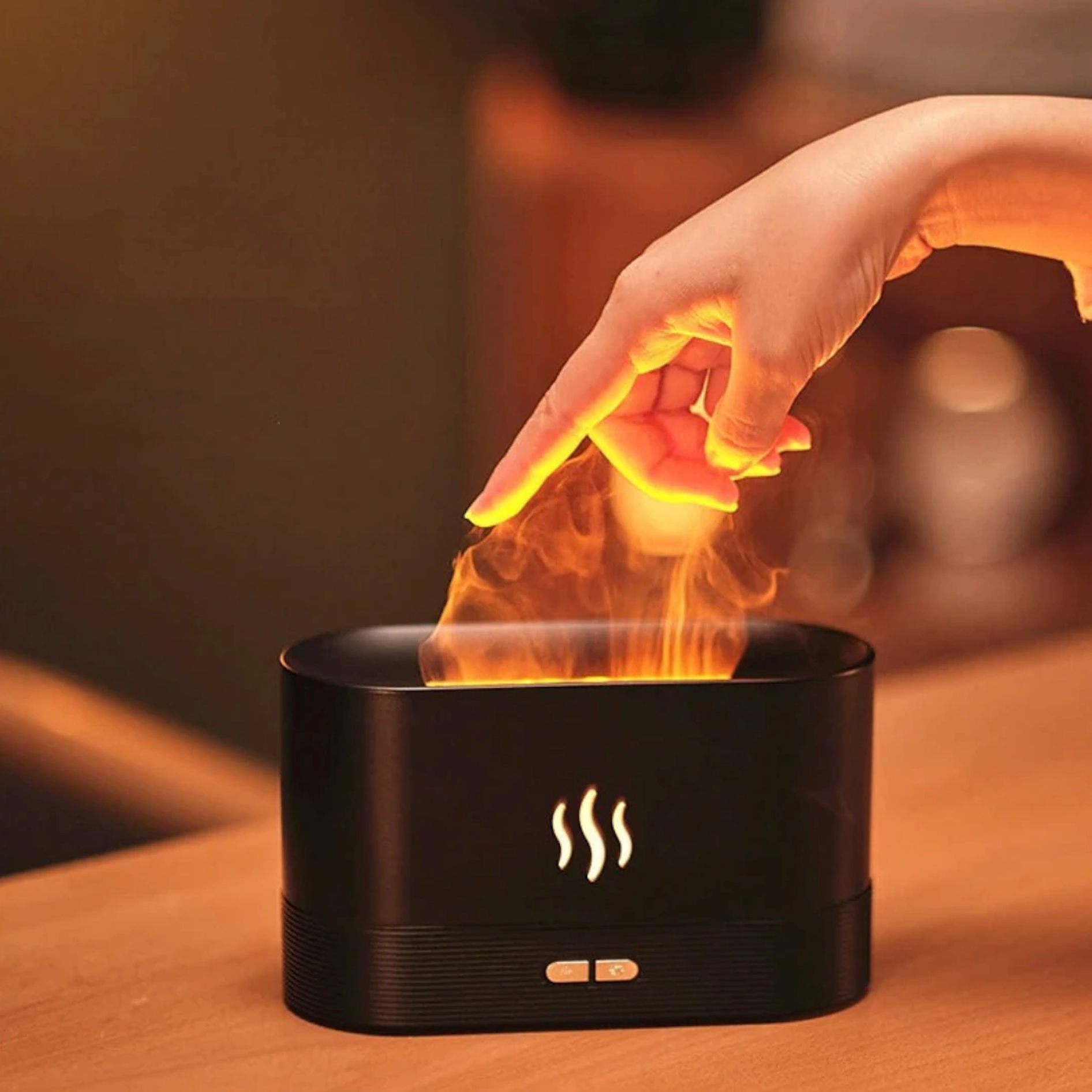 Aromatherapy Flame Effect humidifier 
