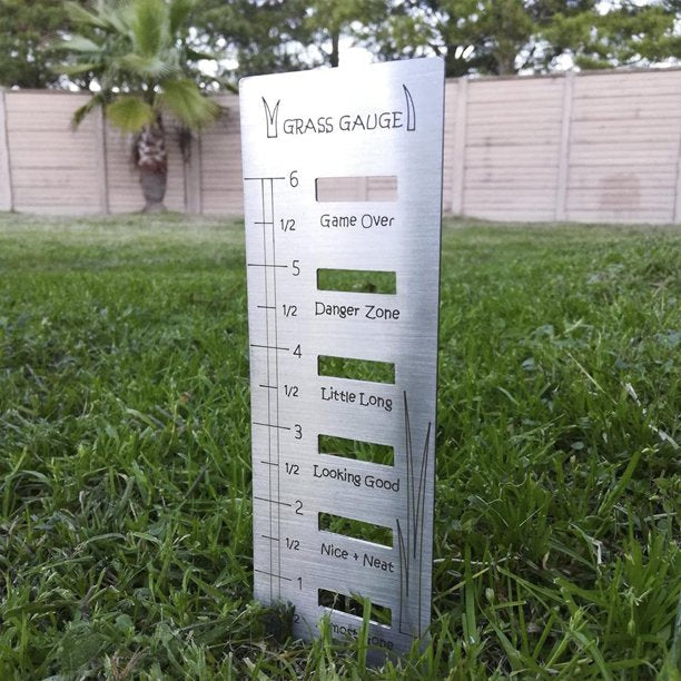 Grass Gauge - Lawn Cutting Guide