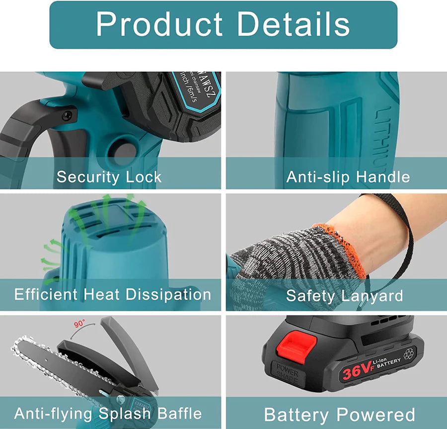 Keiini™ - Electric Mini Chain Saw