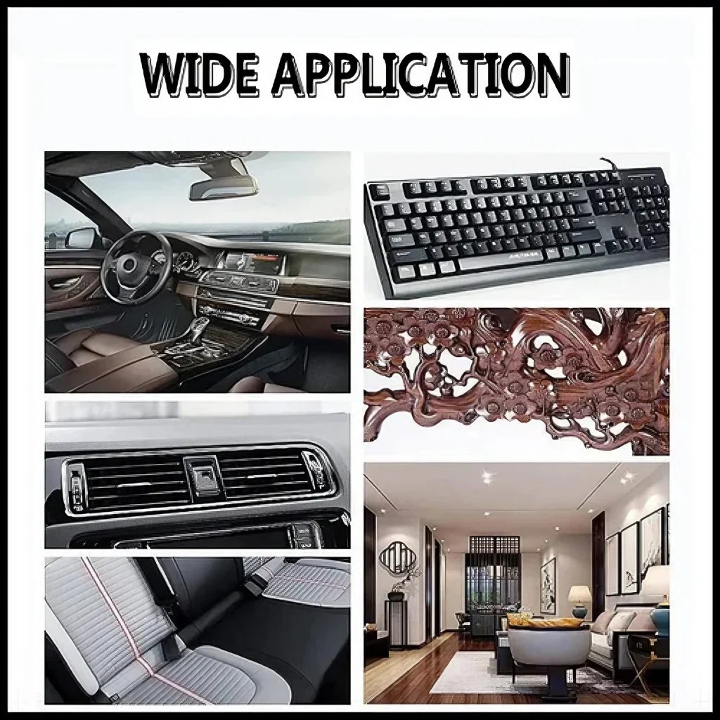 Car interior cleaning multi-tool brush