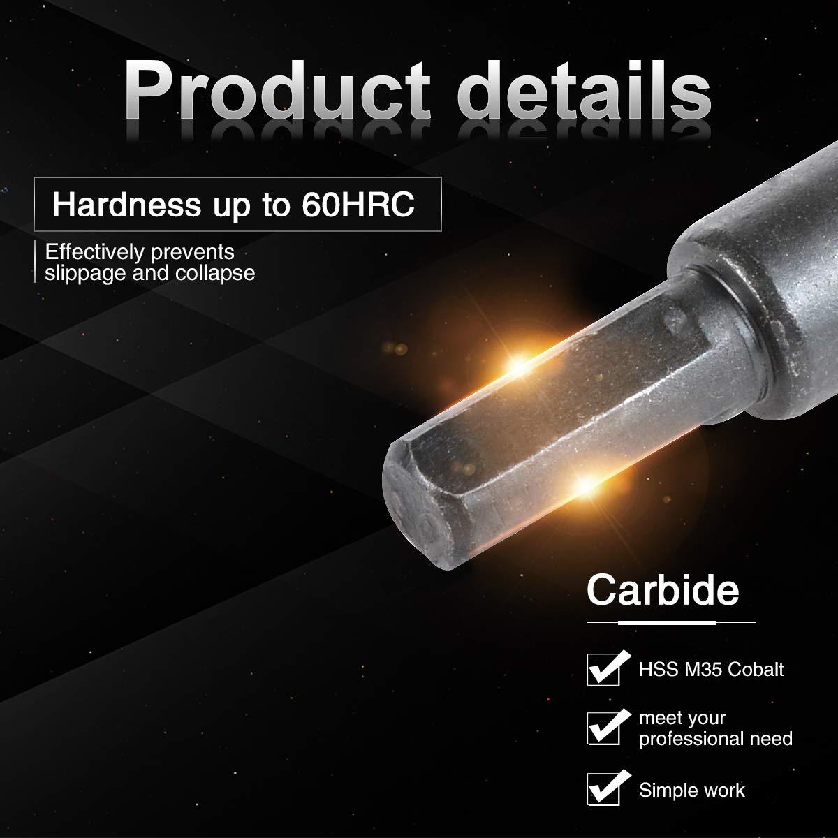 Drill Bit Hole Set for Metal (5 pcs)