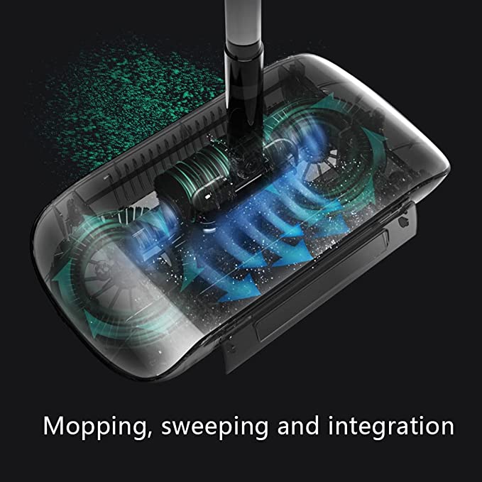 2 In 1 Automatic Hand-Pushed Sweeping Robot Set