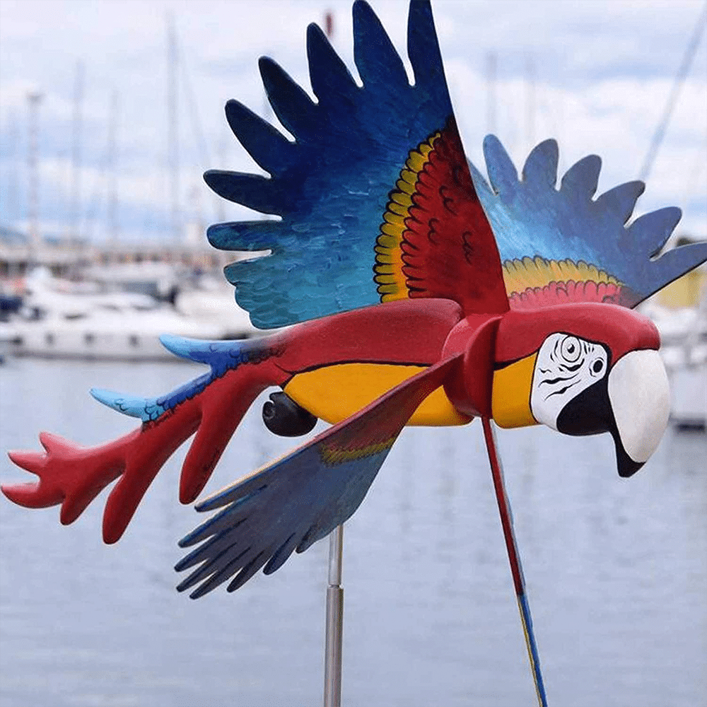 Higomore Birds windmills parrot & seagull