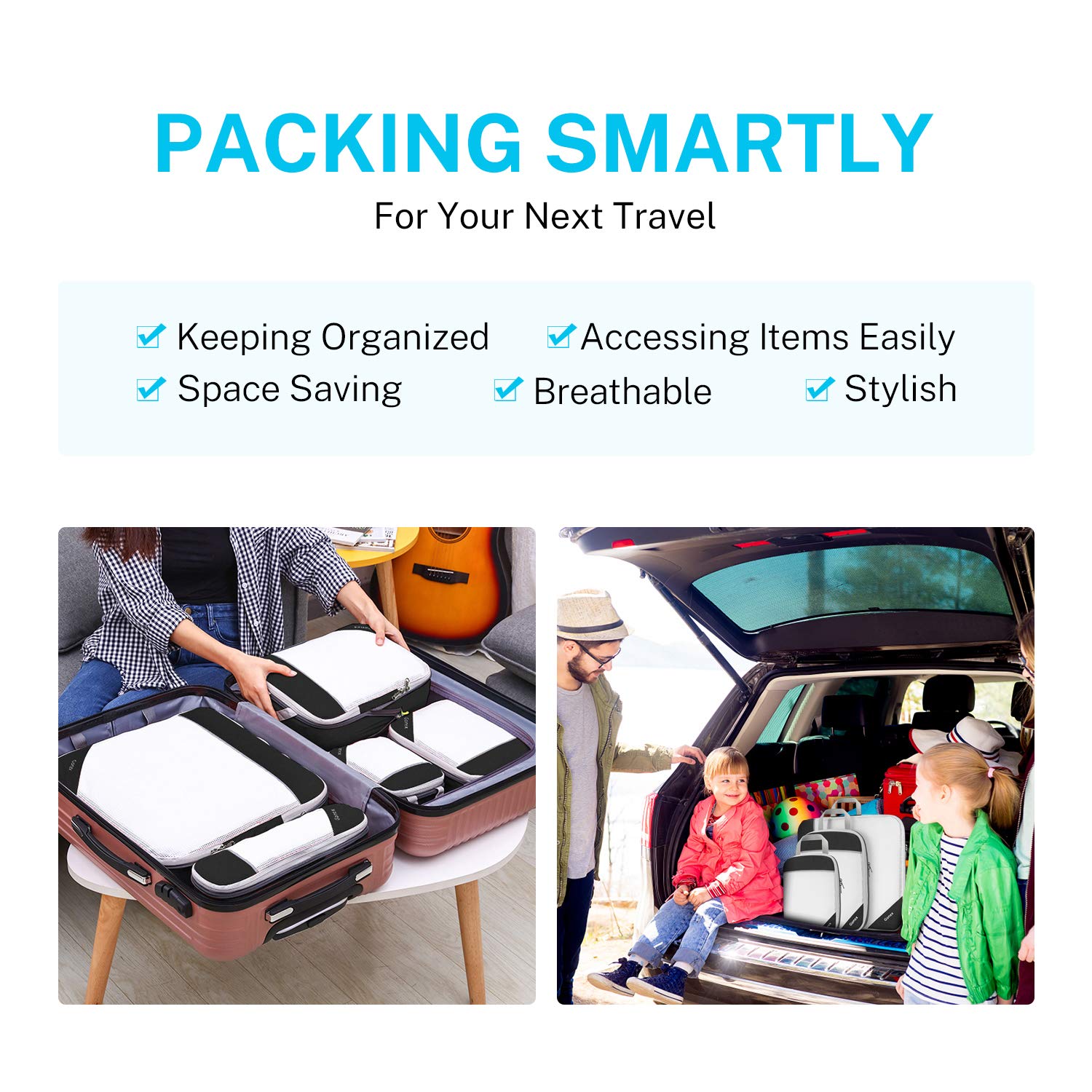 Compression Travel Packing Organizers