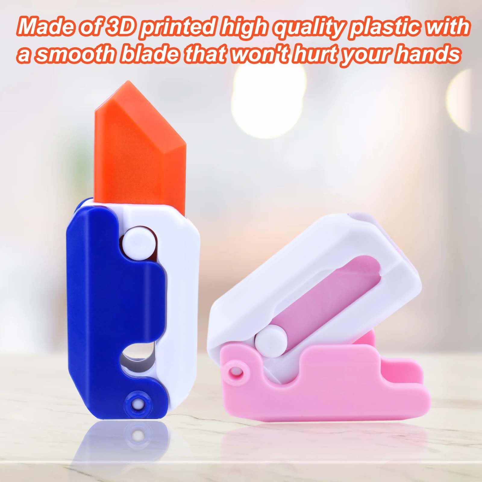 🔥2023 Hot Sale 49%OFF🔥😀3D Gravity Carrot Knife Decompression Toy（3 Pcs）😍