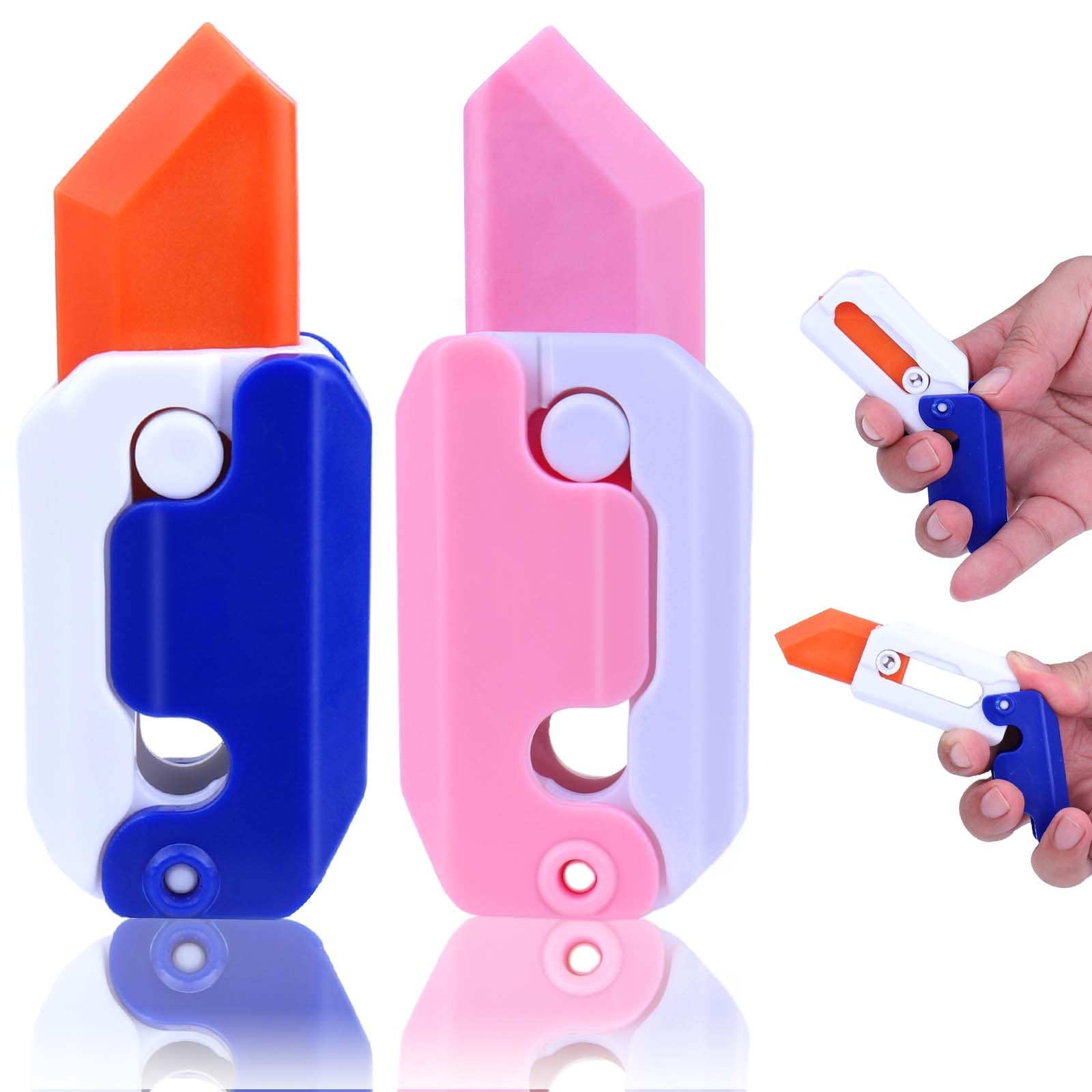 🔥2023 Hot Sale 49%OFF🔥😀3D Gravity Carrot Knife Decompression Toy（3 Pcs）😍
