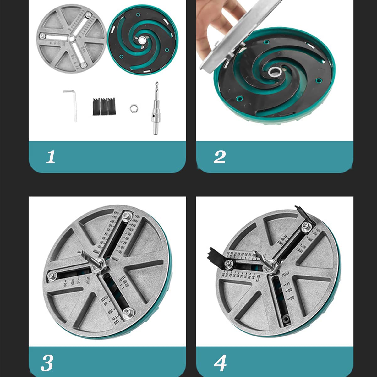 🔥 Last Day 50% OFF 🔥 Adjustable Punch Saw Tool For Drilling