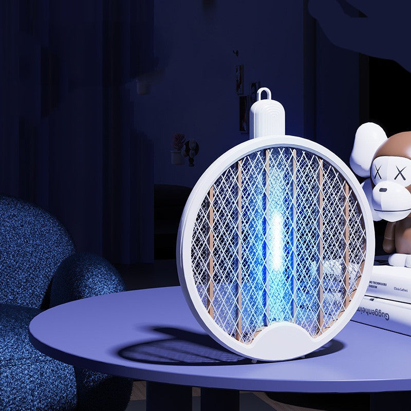 ANGLE-ADJUSTABLE MOSQUITO KILLER RACKET