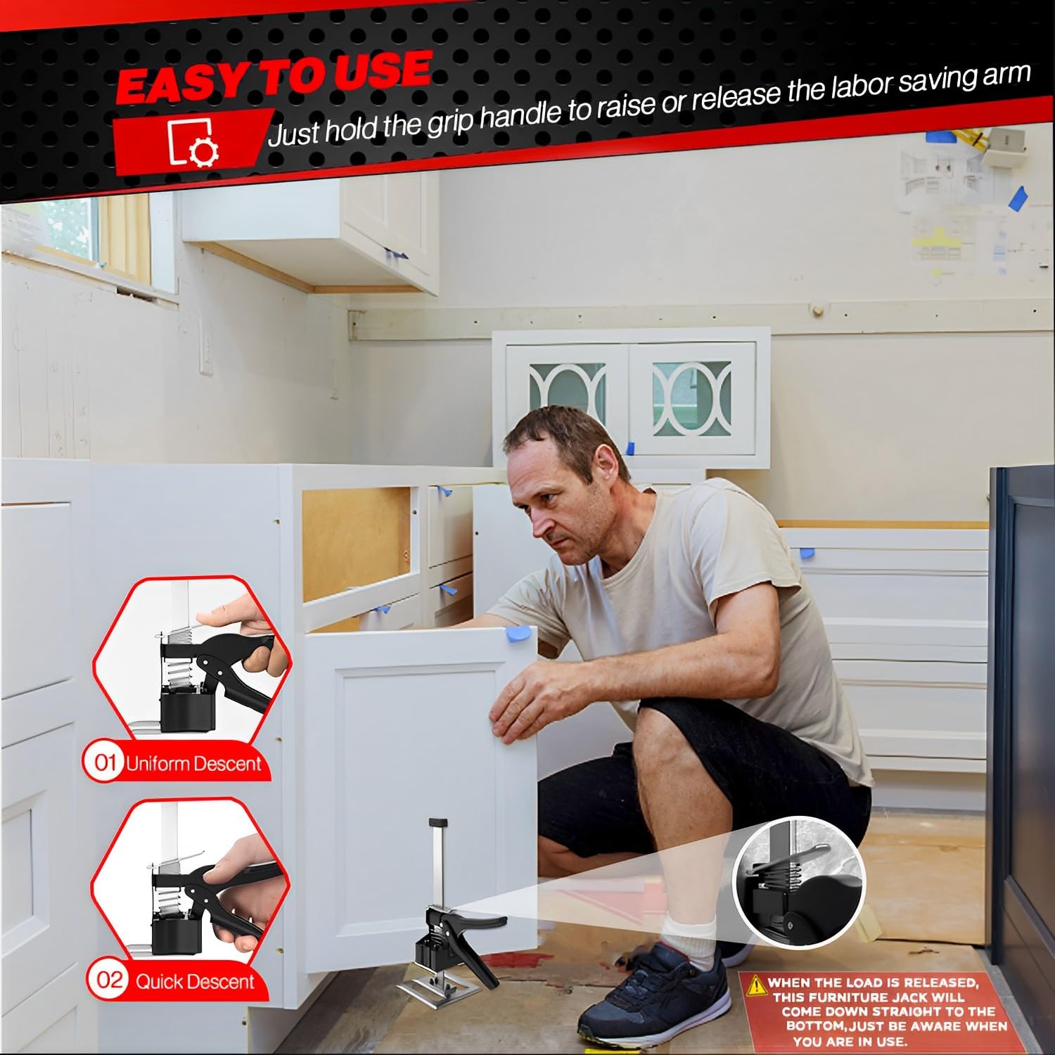 The Labor-Saving Arm - Hand Lifting Jack Tool