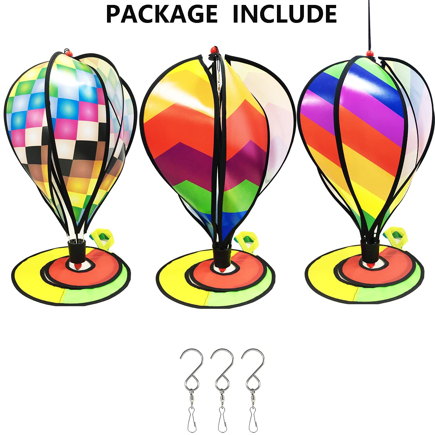 Spectrum Hot Air Balloon Wind Spinner