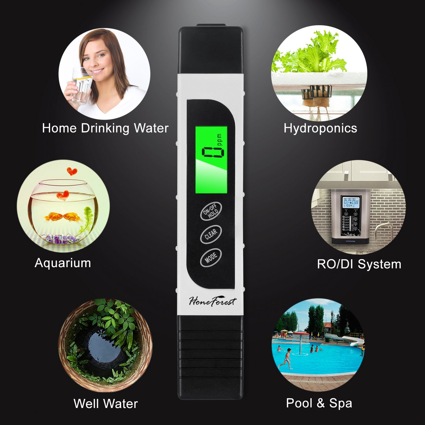 TDS Meter Digital Water Quality Tester