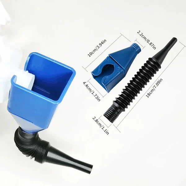 Buy One Get One Free🔥Flexible Draining Tool Snap Funnel(2pcs)