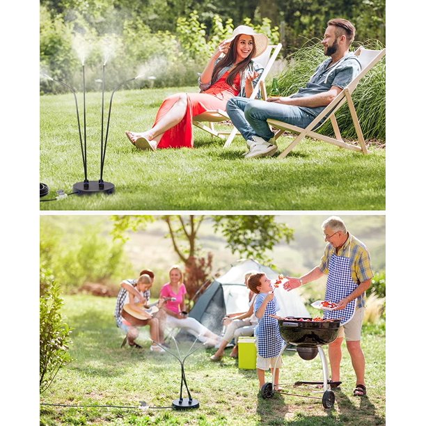 Standing Misting Cooling System