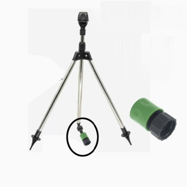 Stainless Steel Rotary Irrigation Tripod Telescopic Support Sprinkler