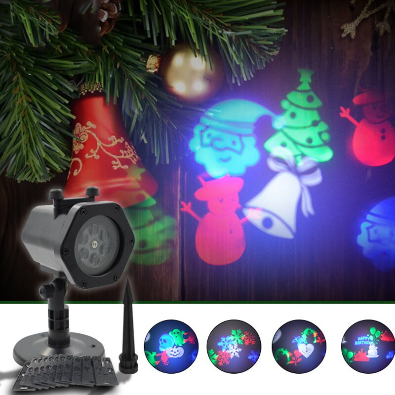 LED Outdoor Projector Light with 12 Patterns