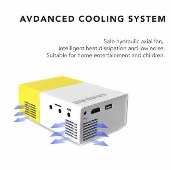 Mini HD Portable Projector【Strong performance】