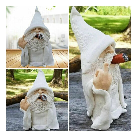 Garden Gnome Resin Statue