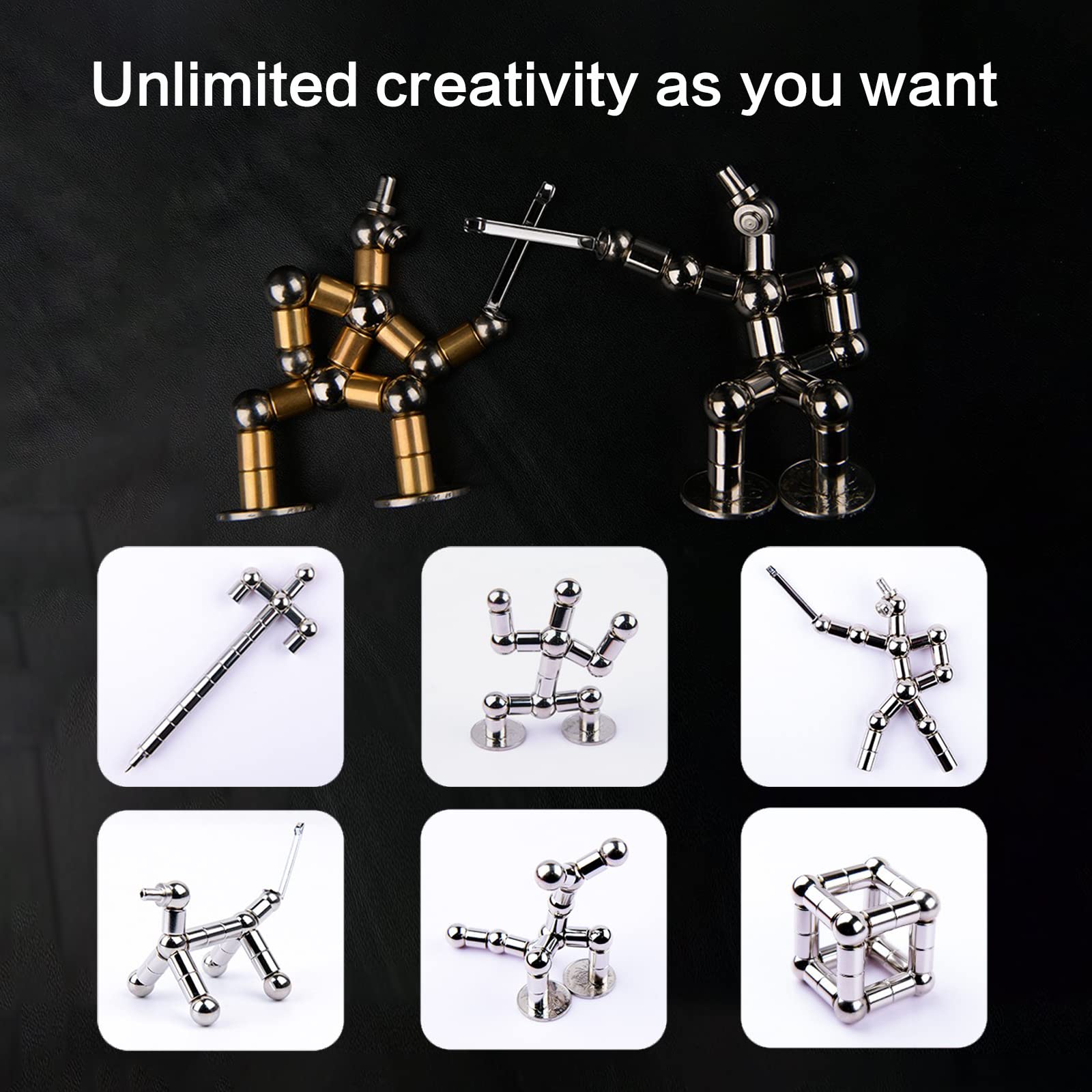 Multifunctional Deformable Decompression Magnet Writing Pen