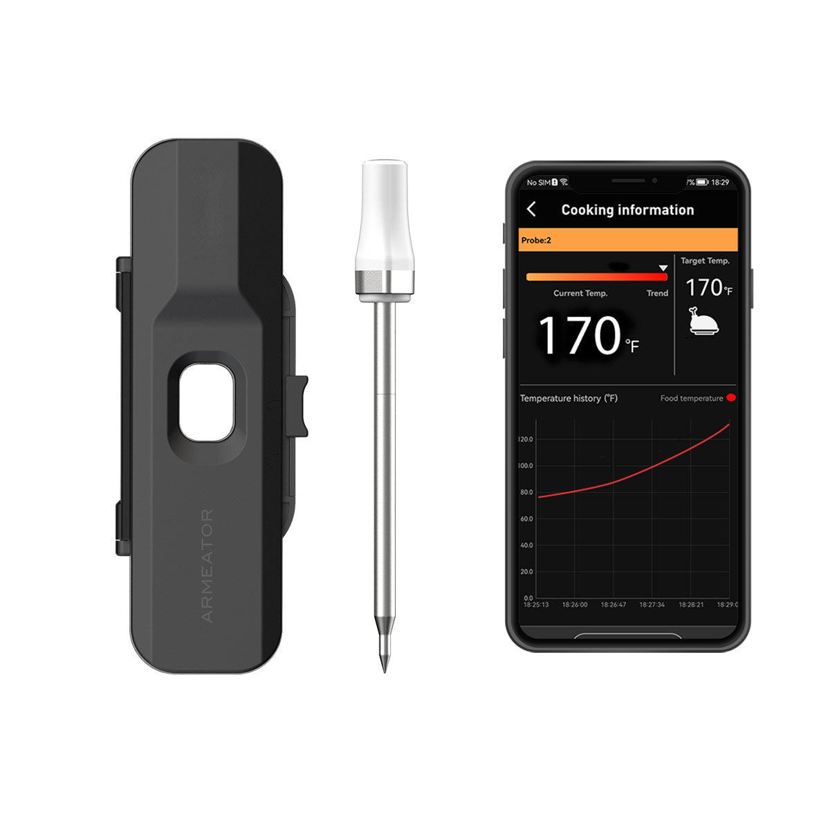 Wireless Meat Thermometer
