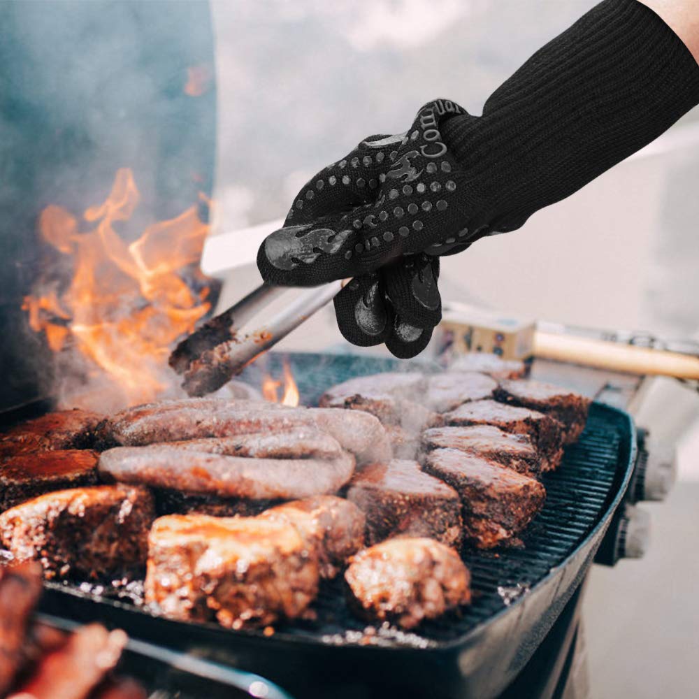 1472 Degree F Heat Resistant Grilling Gloves 