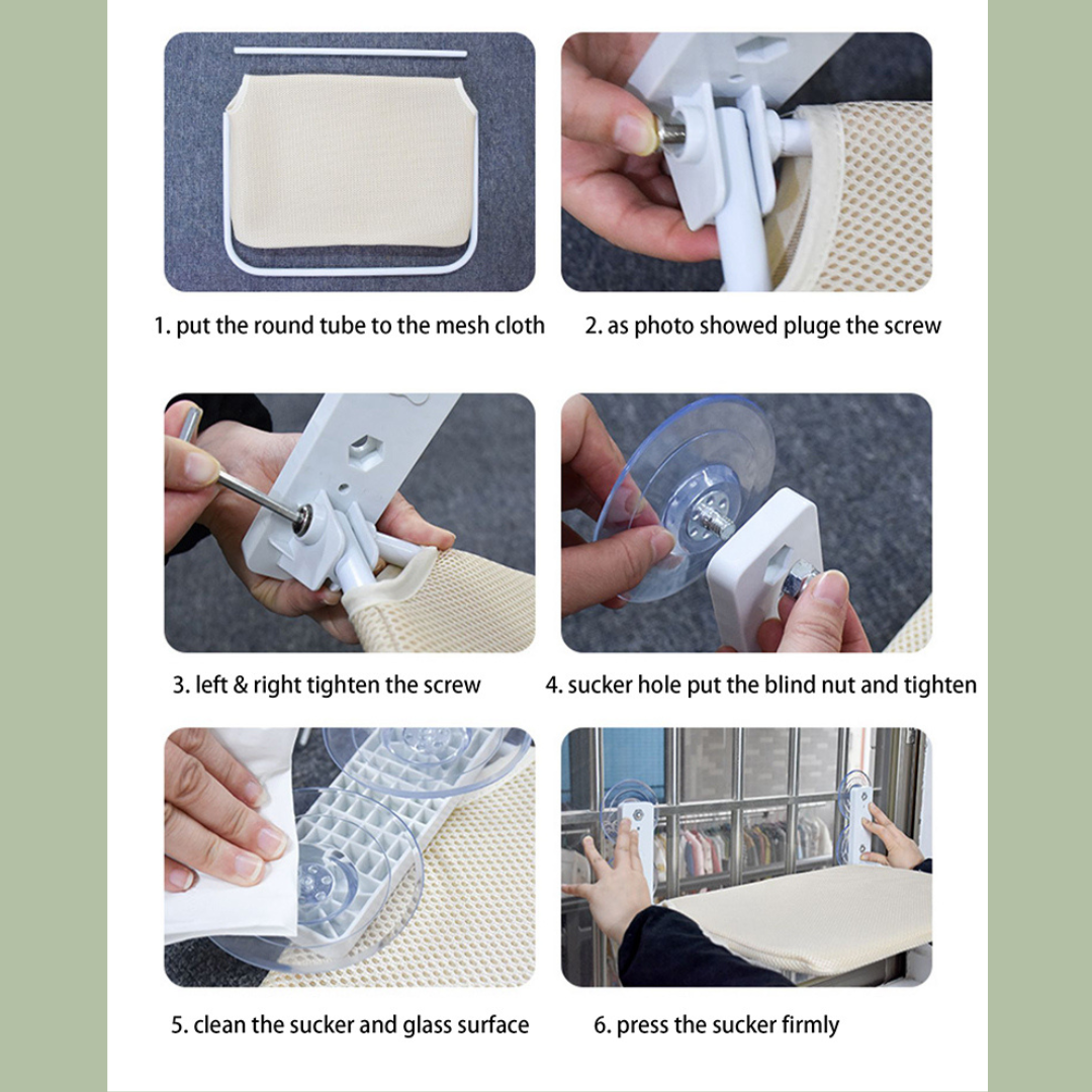 Keilini™ Window Sill Sucker Cat Hammock