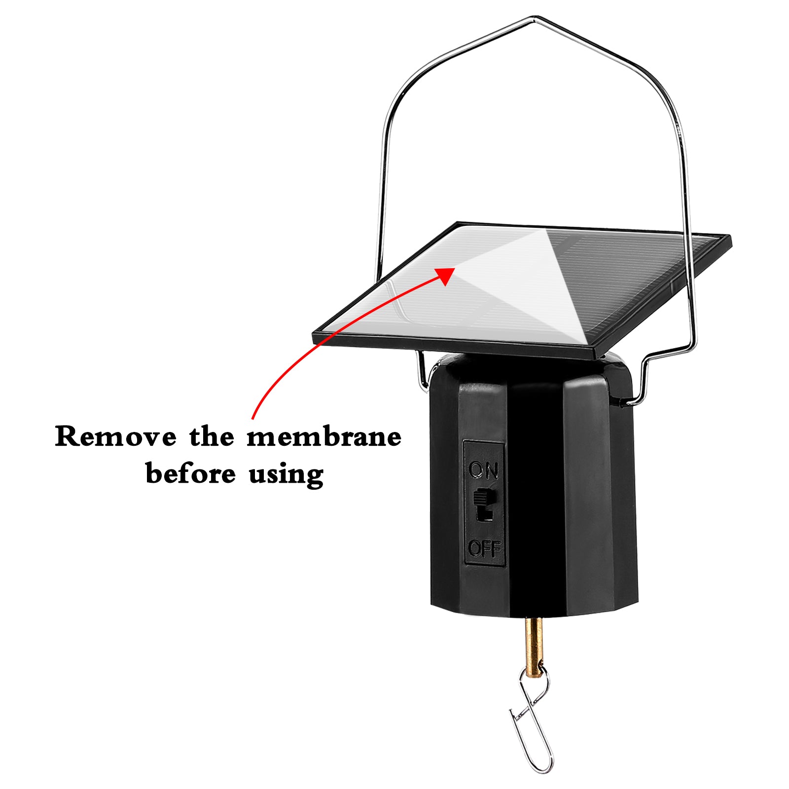 Solar Powered Wind Spinner Motor