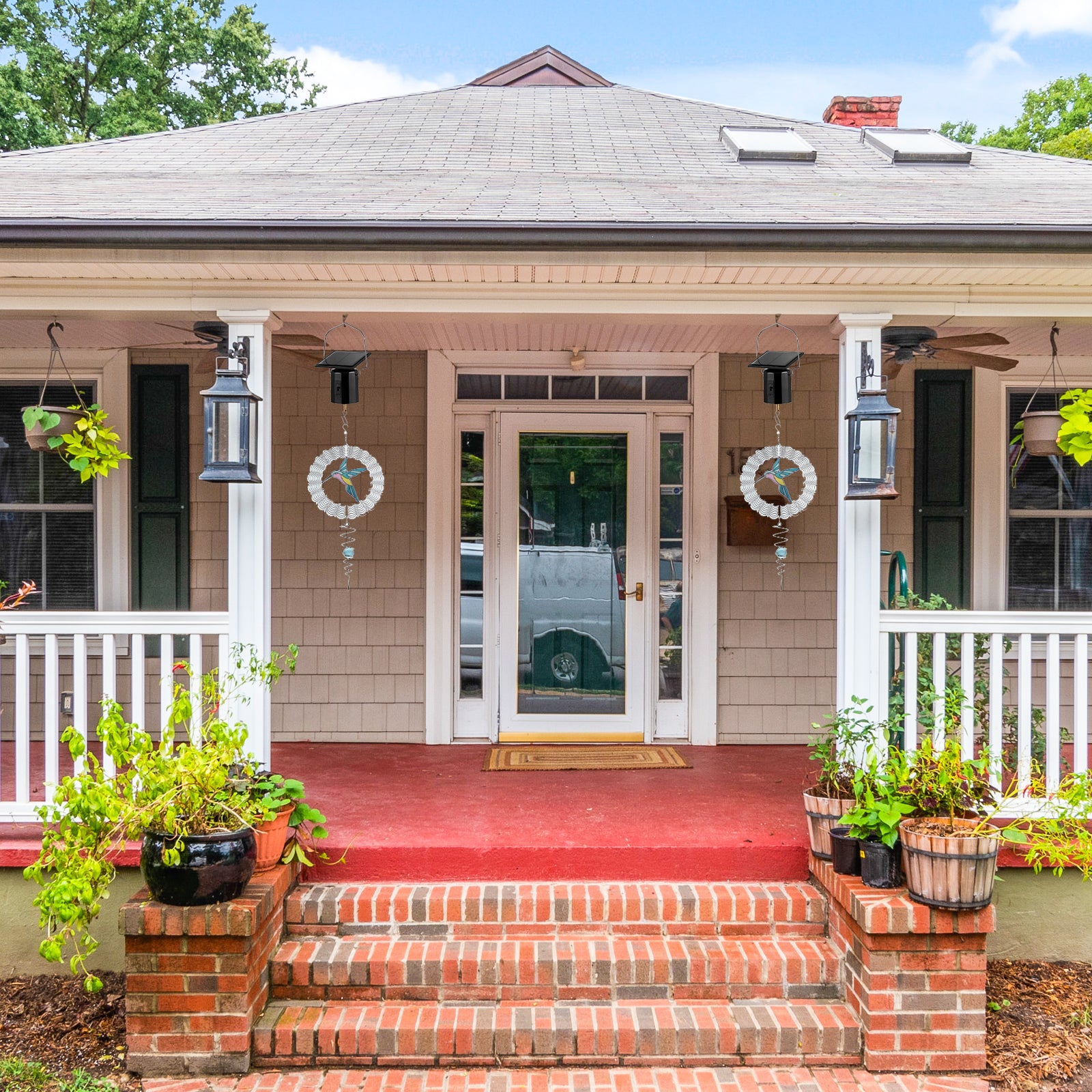 Solar Powered Wind Spinner Motor