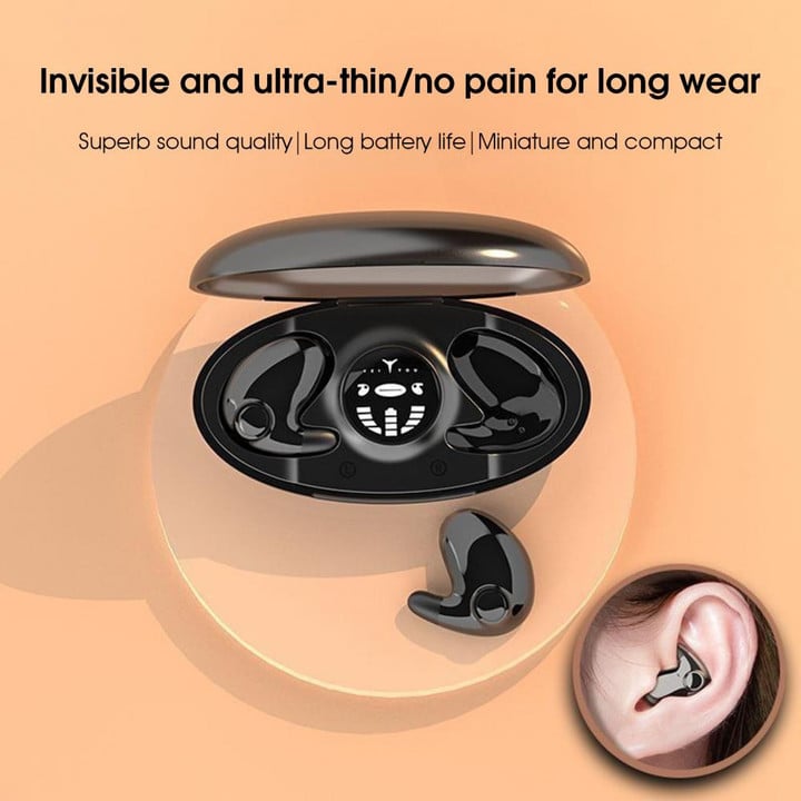 Invisible Sleep Wireless Earphone Ipx5 Waterproof
