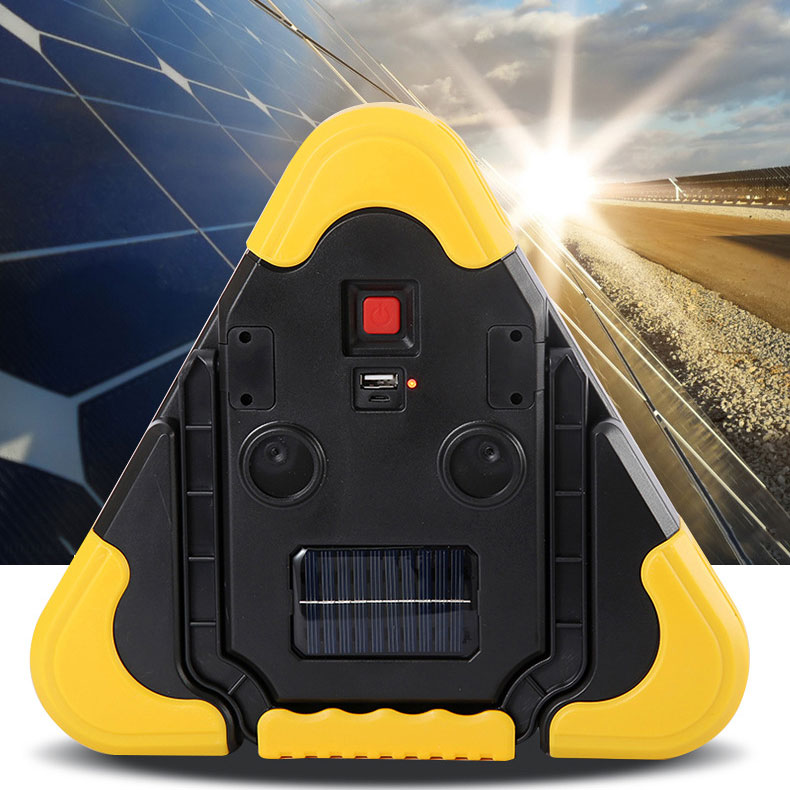 🔥Hot Sale 🔥 2-IN-1 Emergency Triangular Roadside Warning Light