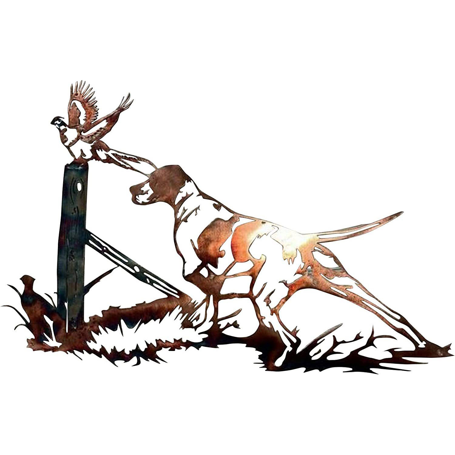 75% OFF -Rustic Style Wild Animals Metal Wall Decoration Art