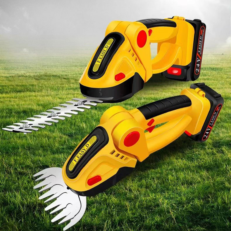 Cordless Grass Shear + Shrubber Handheld Trimmer
